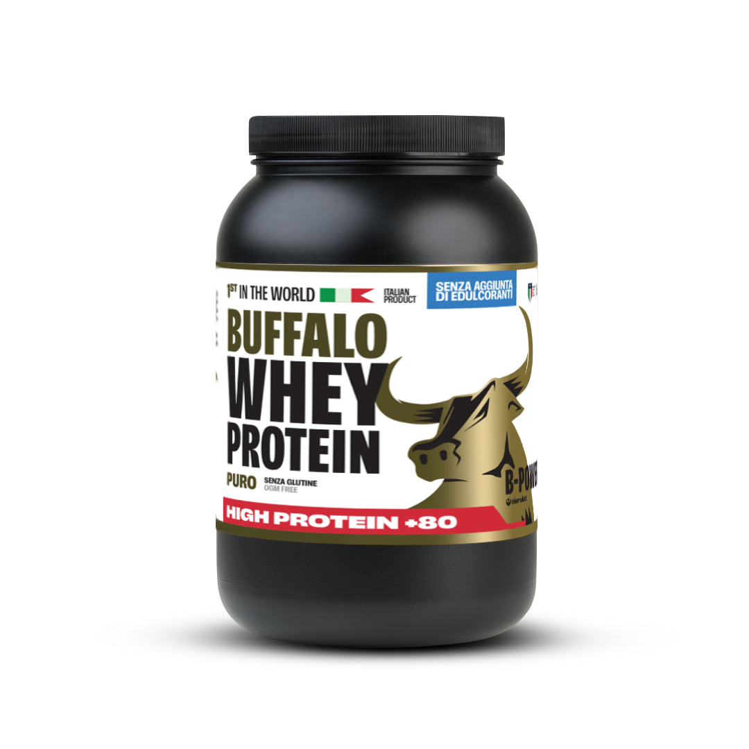 +80 High Protein Without Sweeteners - Buffalo Whey Pure Flavour - Protein Powder